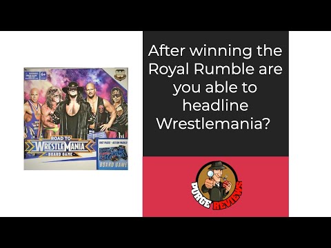 The Purge: #4676 WWE Road to Wrestlemania Board Game: Are you able to headline the big event?