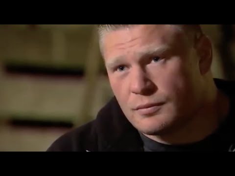 Brock Lesnar Gets Angry After Steroids Question