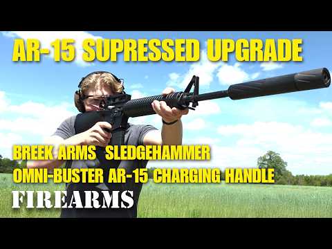 Breek Arms Omni-Buster Review | A Better Charging Handle for Suppressed AR-15s?