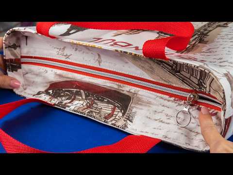 ⭐ Kaum zu glauben, wie leicht du diese schicke DIY-Einkaufstasche nähen kannst! (Teil Nr. 168)