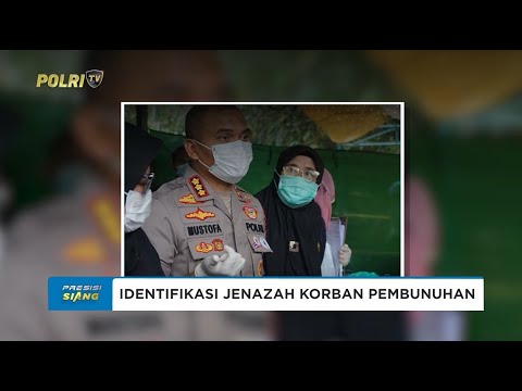 RS POLRI IDENTIFIKASI JENAZAH KORBAN PEMBUNUHAN DI BEKASI