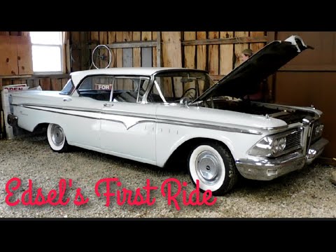 Thumbnail for 1959 EDSEL COLD START AND FIRST RIDE!! by Edsel