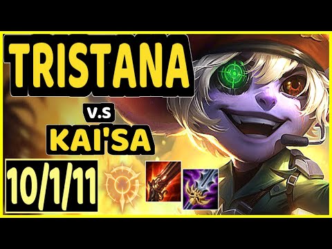 FORG1VEN (TRISTANA) vs KAI'SA - 10/1/11 KDA BOTTOM ADC CHALLENGER GAMEPLAY - EUW
