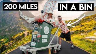 17 Days in a TRASH CAN  (part 2)