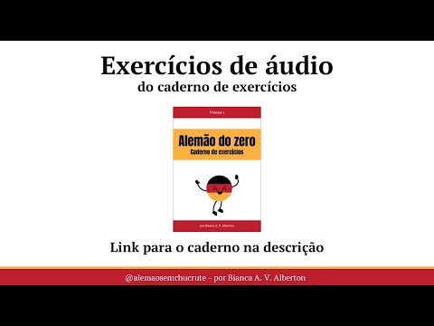 Hörübungen - Exercícios para treinar a compreensão auditiva em alemão