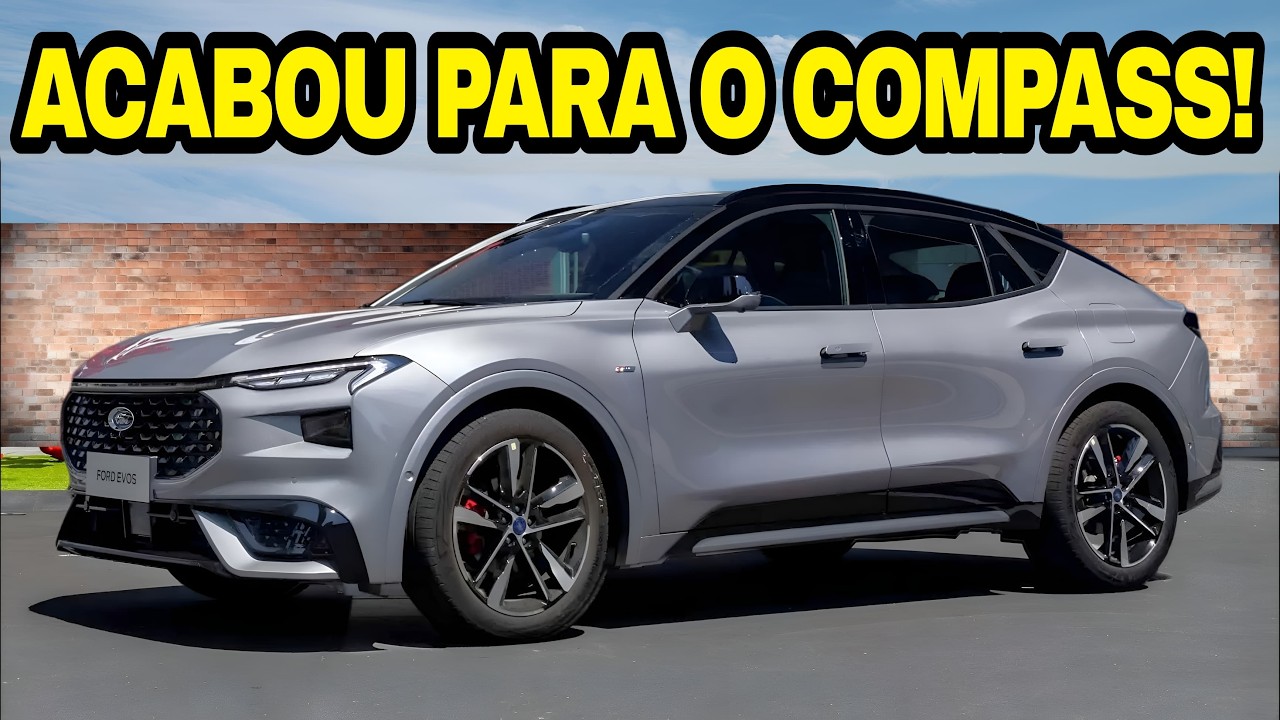 NOVO FORD FUSION 2025: Agora SUV Coupé, Vem Para no BRASIL!