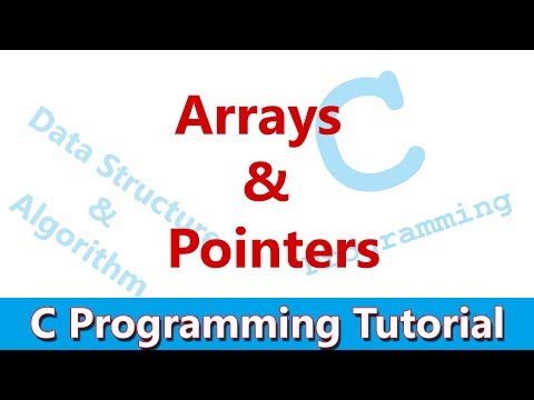 C Programming Tutorial 15 Arrays And Pointers Pointer Arithmetic