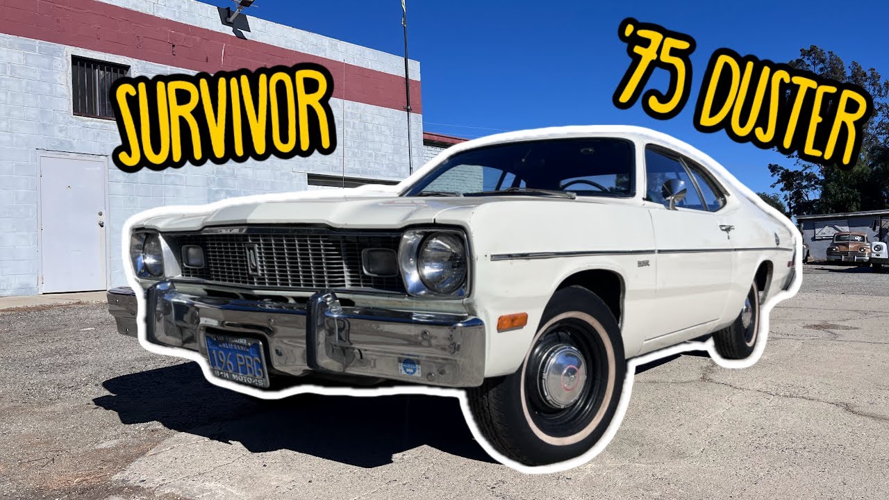 Survivor 1975 Plymouth Duster With 225 Slant-Six Is Amazingly
