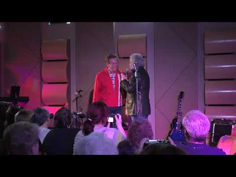 Tom Brown and Wink Martindale - video by Susan Quinn Sand