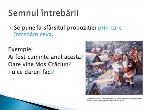 Semne de punctuatie clasa a II-a