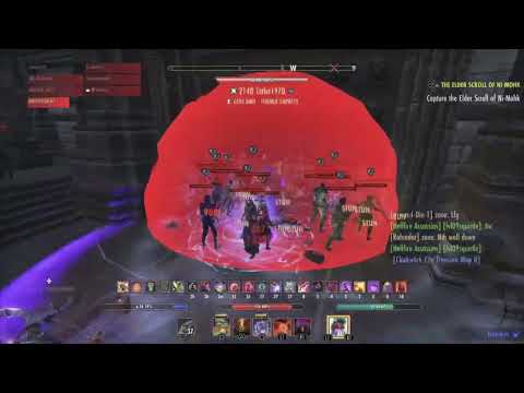 ESO Magicka Nightblade Bomb Build | The elder scrolls PvP Gameplay 1vX | Firesong Compilation