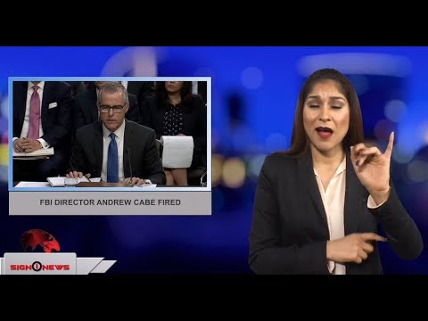 FBI Director Andrew McCabe is fired (ASL - 3.17.18)