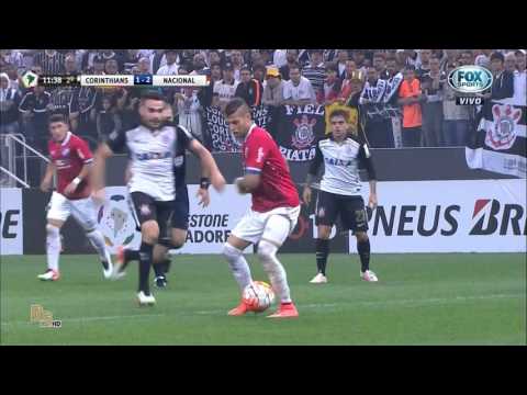 Gols Corinthians 2 x 2 Nacional (URU) - Libertadores 2016