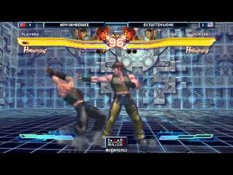 SEAM2013新加坡大賽 SFxT 敗部冠軍賽 小向GAMERBEE) VS Justin Wong