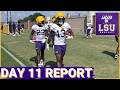 LSU Practice Was DEAD EVEN Offense Vs Defense Battle Heats Up