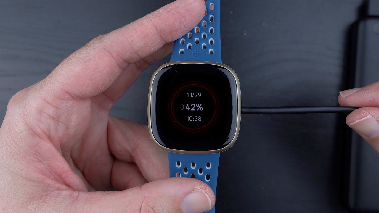 How to Charge Fitbit Versa 3