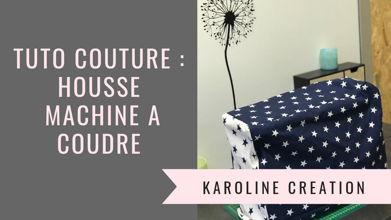 Tuto couture : coudre une housse de machine à coudre