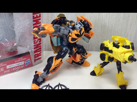TRU Exclusive Evolution 2 Pack Bumblebee Transformers 4 Review