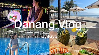 【ダナンVlog】ベトナムのリゾート地🇻🇳ダナン！｜最高すぎるリゾートホテル🌴紹介｜大人気のカフェも｜バックパッカー女子