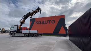 Volvo FH 540 8x4*4 EFFER 525/6S + JIB + WINCH / PLATFORM L=6216 mm flak lastbil till salu - Bild 5 | Autoline SE Volvo FH 540 8x4*4 EFFER 525/6S + JIB + WINCH / PLATFORM L=6216 mm flak lastbil | Bild 5 - Autoline