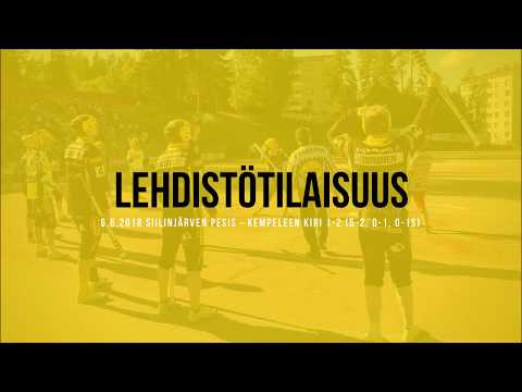 Lehdistötilaisuus: SiiPe - Kempele 6.6.2018