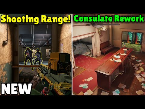 *NEW* Shooting Range Update And Consulate Map Rework Coming Soon! - Rainbow Six Siege