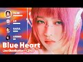 IVE - Blue Heart (Line Distribution + Lyrics Karaoke) PATREON REQUESTED