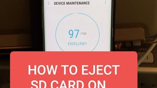 How To Eject SD Card From Samsung Galaxy S7 edge