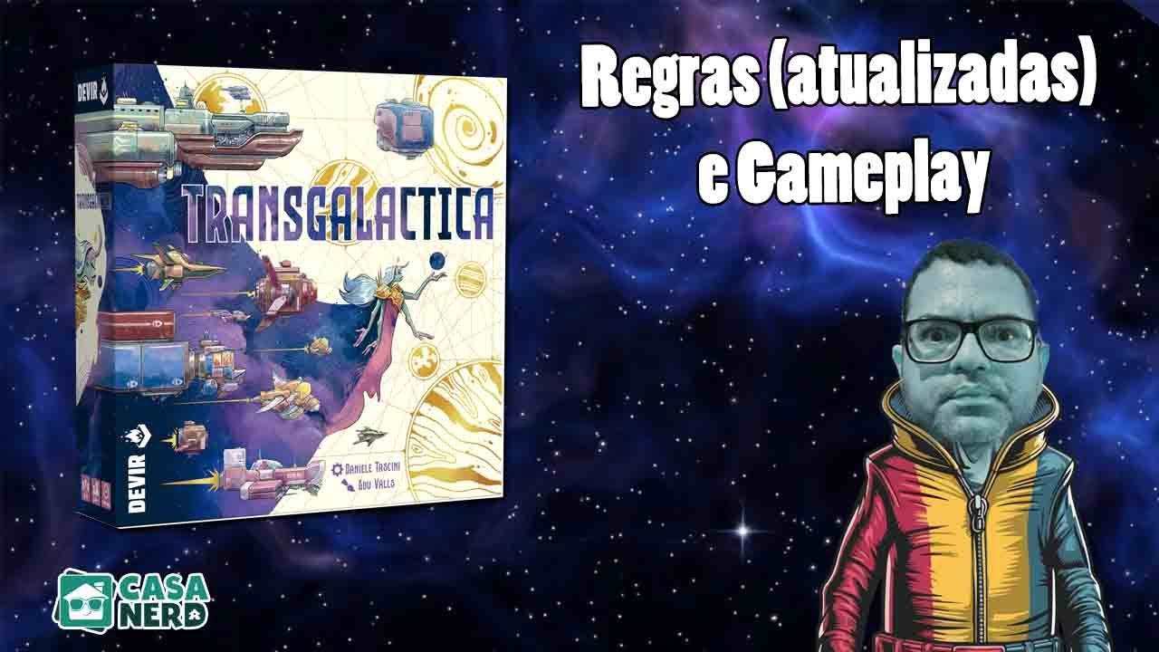 TRANSGALACTICA – Regras (Atualizadas) e Gameplay | O novo euro espacial da Devir chegou!