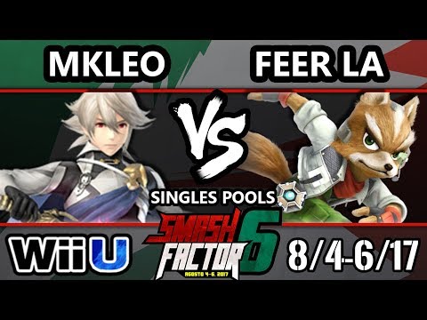 Smash Factor 6 Smash 4 - MKleo (Corrin) vs. Feer LA (fox) - Smash Wii U
