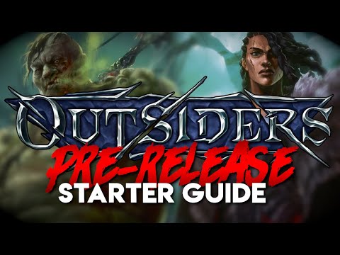 OUTSIDERS SEALED STARTER GUIDE! | Flesh and Blood TCG Pre-Release!