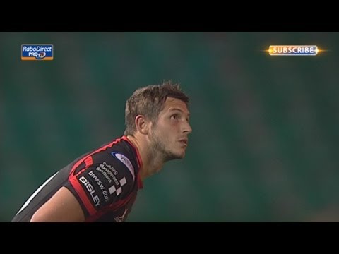 Jason Tovey Penalty Newport Gwent Dragons v Scarlets 20th Sept 2013