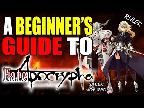 A Beginner's Guide to FATE APOCRYPHA
