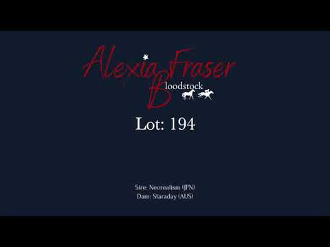 Lot 194- 2021 Gold Coast National Weanling Sale