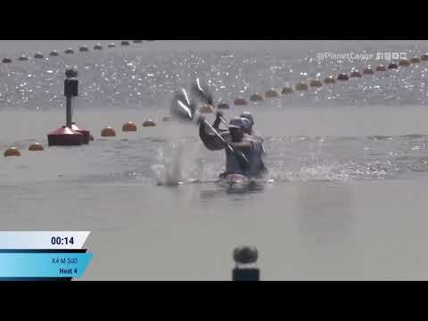K4 Men's 500m Heat 4 / 2023 ICF Kayak Sprint World Championships Duisburg & Olympic Qualifiers