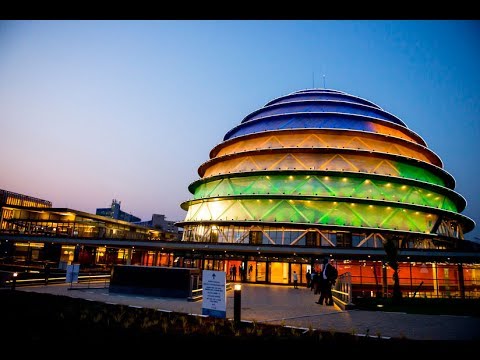RWANDA, KIGALI downtown - Beautiful clea