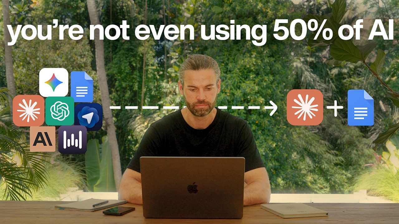 how I use AI to run my company (in just 7 steps)