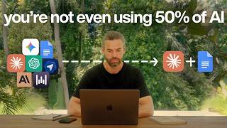 Thumbnail for how I use AI to run my company (in just 7 steps)