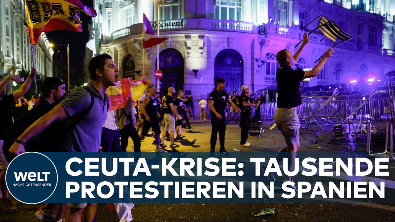 SPANIEN IN AUFRUHR: 50.000 protestieren gegen Sánchez und seine Migrationspolitik