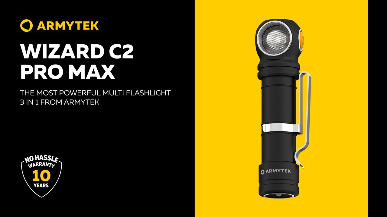 Armytek C2 Pro Max para surfcasting