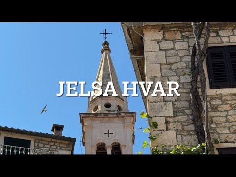 Jelsa Walking Tour Hvar Island | Croatia 2025