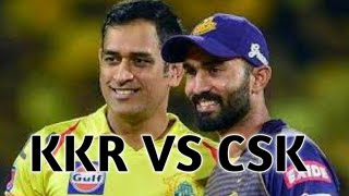 KKR VS CSK IPL 2020 SCORE CARD