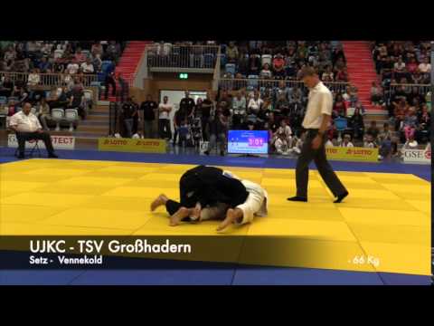 1. Bundesliga Viertelfinale 2015, 66kg Setz - Vennekold