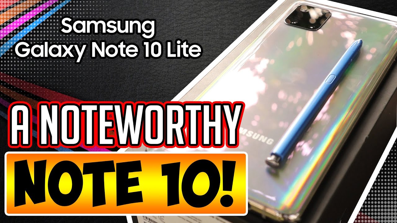 [Review & Camera Test] Samsung Galaxy Note 10 Lite - more noteworthy than Galaxy Note 10?
