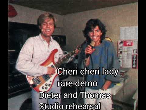 MODERN TALKING SHOCK cheri cheri lady STUDIO REHEARSAL demo😱DIETER and THOMAS hansa studio 1986🎵
