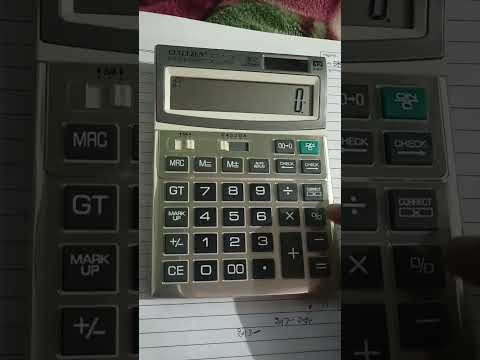 CLTLLZEN ct-712s power off in 10 second #calculator #cltllzen