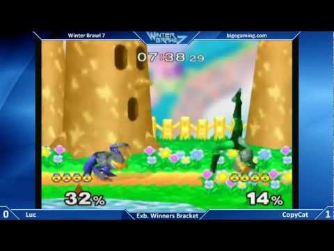 Winter Brawl 7 SSBM - CopyCat vs Luc - Exhibition