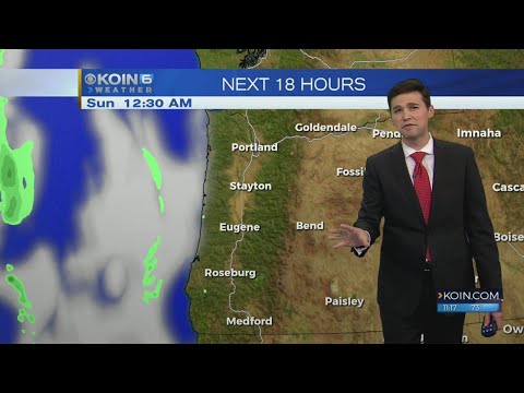 Late Saturday Night Weather Update August 4th, 2018