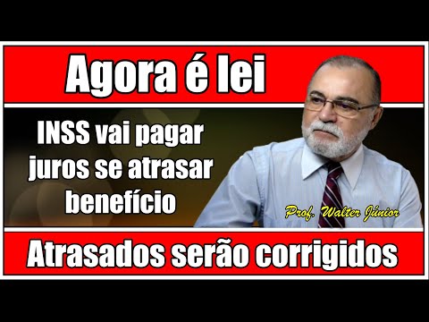 INSS pagará juros por atraso na concessão de benefícios