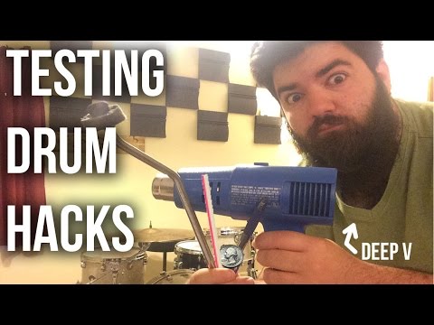 TESTING DRUM HACKS